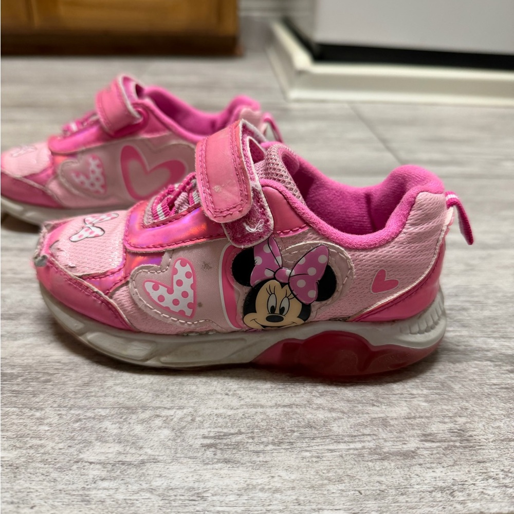 Pink Minnie Mouse Kids Shoes